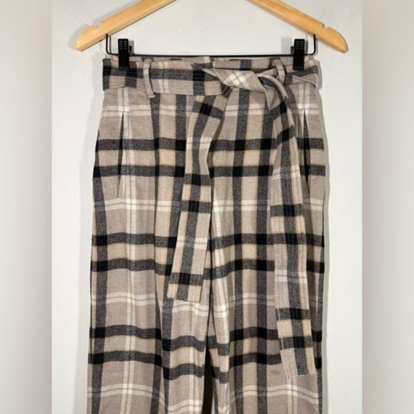 Aritzia Wilfred Wool Tie Front Pants size 2 - Picture 7 of 12